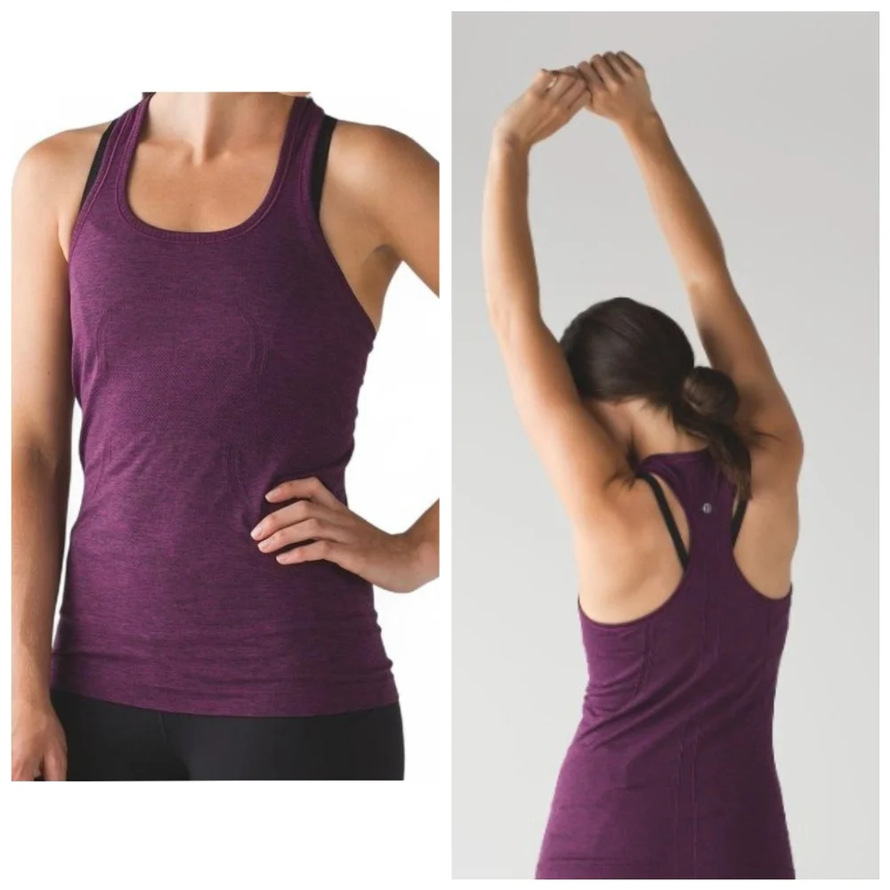 lululemon athletica Purple Muscle‎ Tee